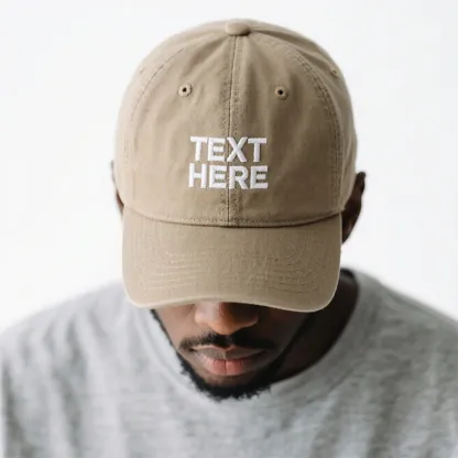Casquette Baseball Cap avec Texte
