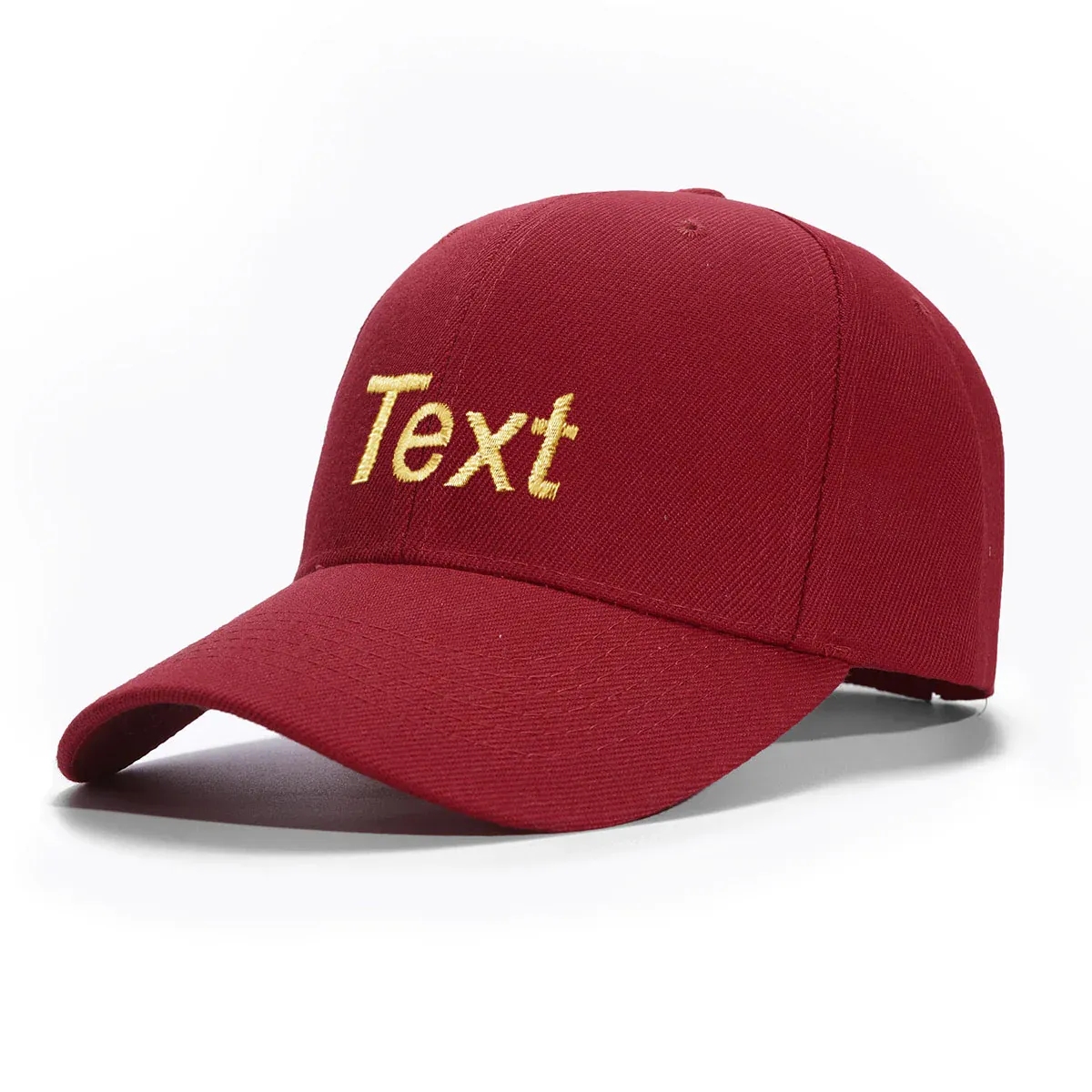 Casquette Personnalisée Brodée | Baseball Cap avec Texte