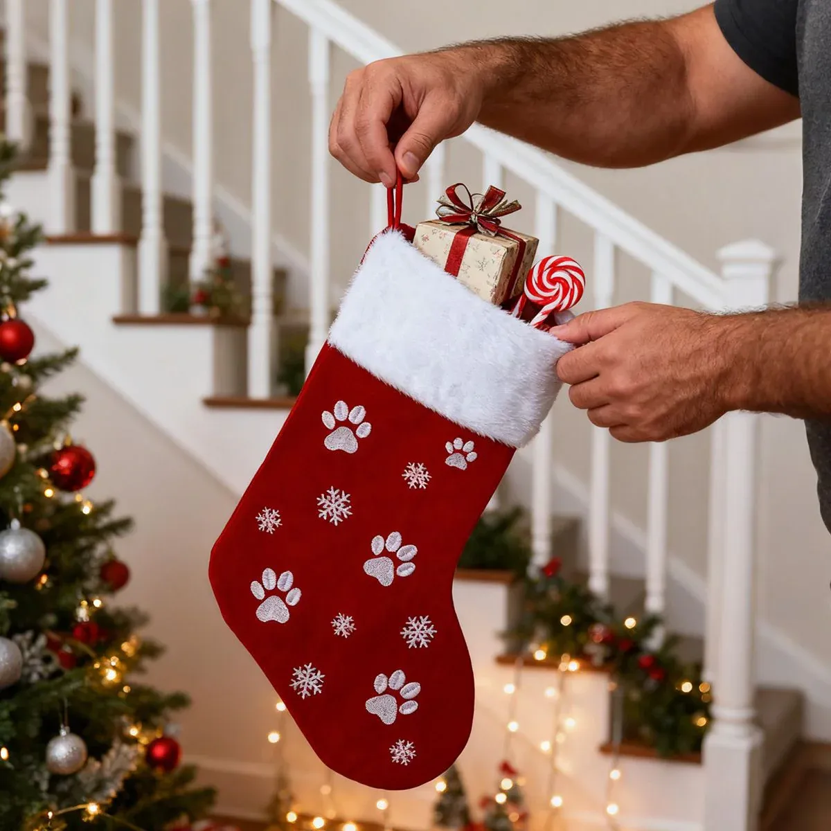 Chaussettes de Noël Personnalisées cadeaux