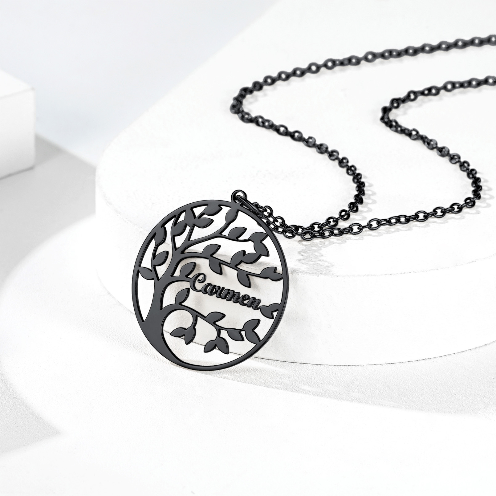 Collier Arbre de Vie Famille Personnalisé