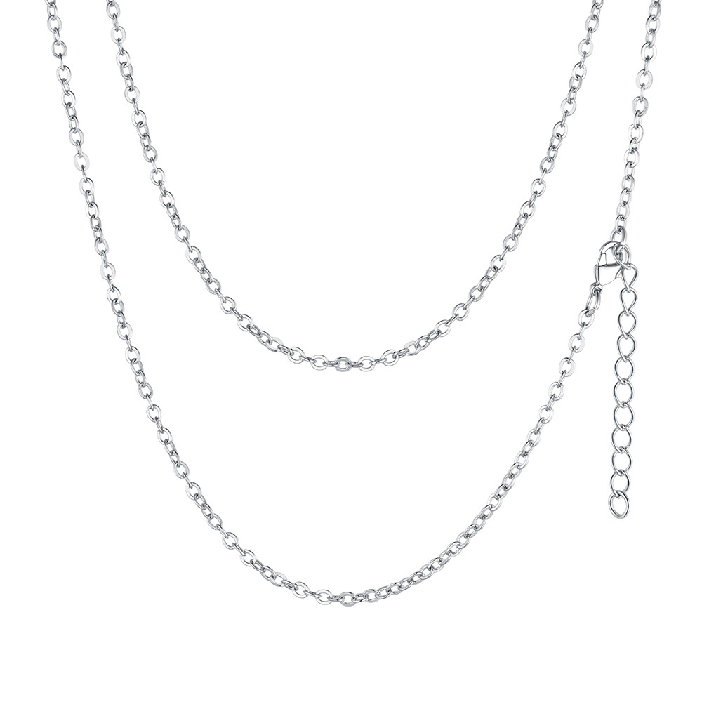 Collier Rolo 2 mm | Chaîne Homme & Femme Acier Inox