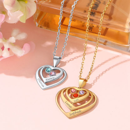 Collier Cœur Personnalisé avec prénom
