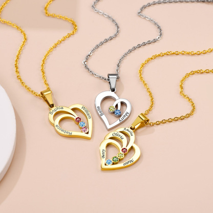 Collier Cœur Personnalisé collcetion