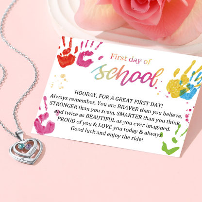 Collier Cœur Personnalisé pour fille