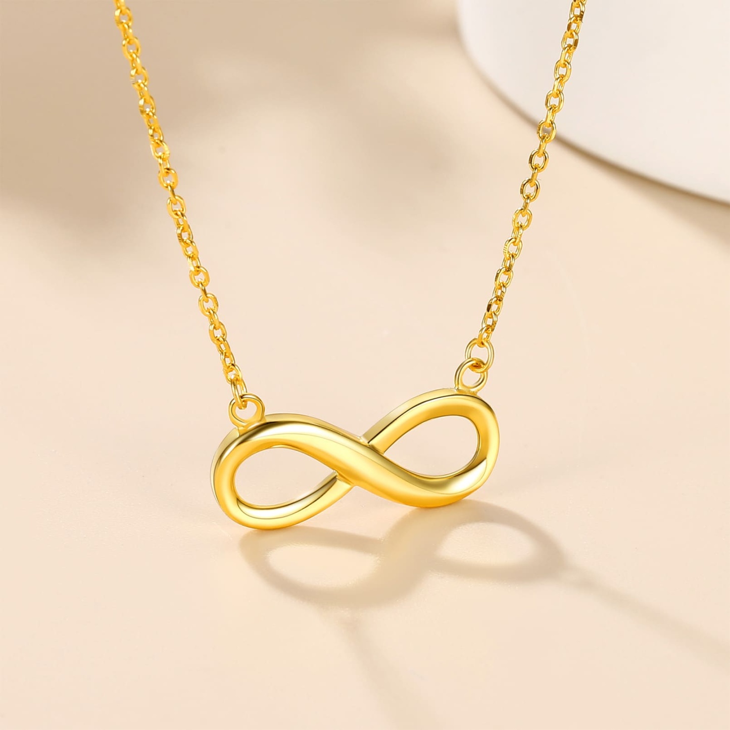 Collier Infini Personnalisé en Argent Sterling or