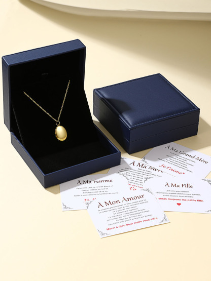 Collier-Médaillon-Ovale-Personnalisé-Photo-boite-carte