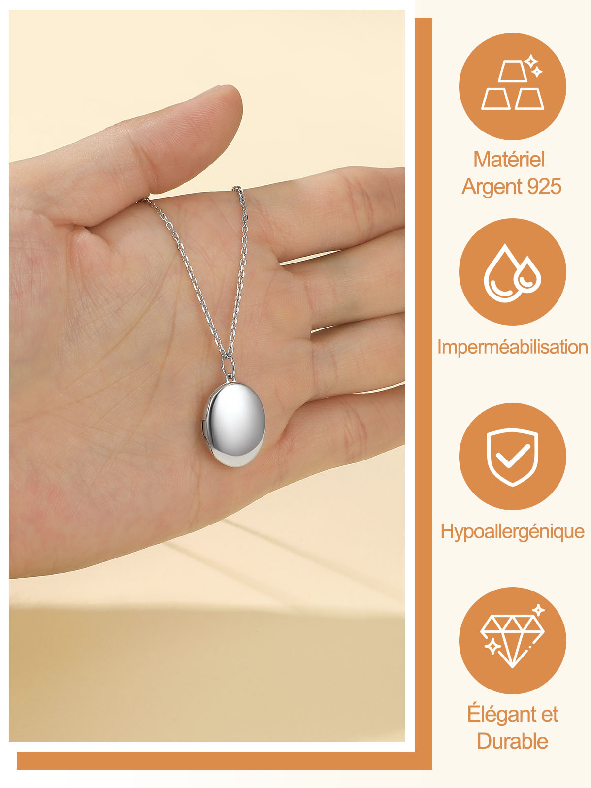 Collier-Médaillon-Ovale-Personnalisé-Photo-materiau