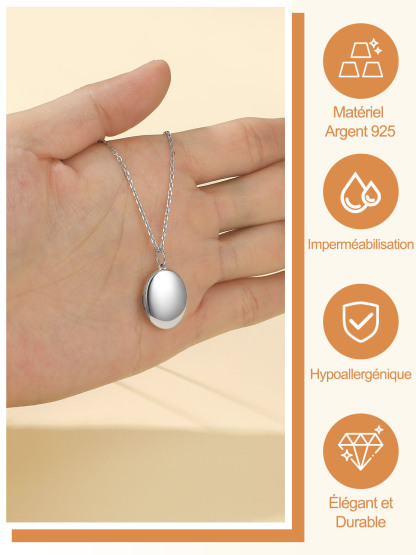 Collier-Médaillon-Ovale-Personnalisé-Photo-materiau