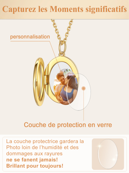 Collier-Médaillon-Ovale-Personnalisé-Photo-protection