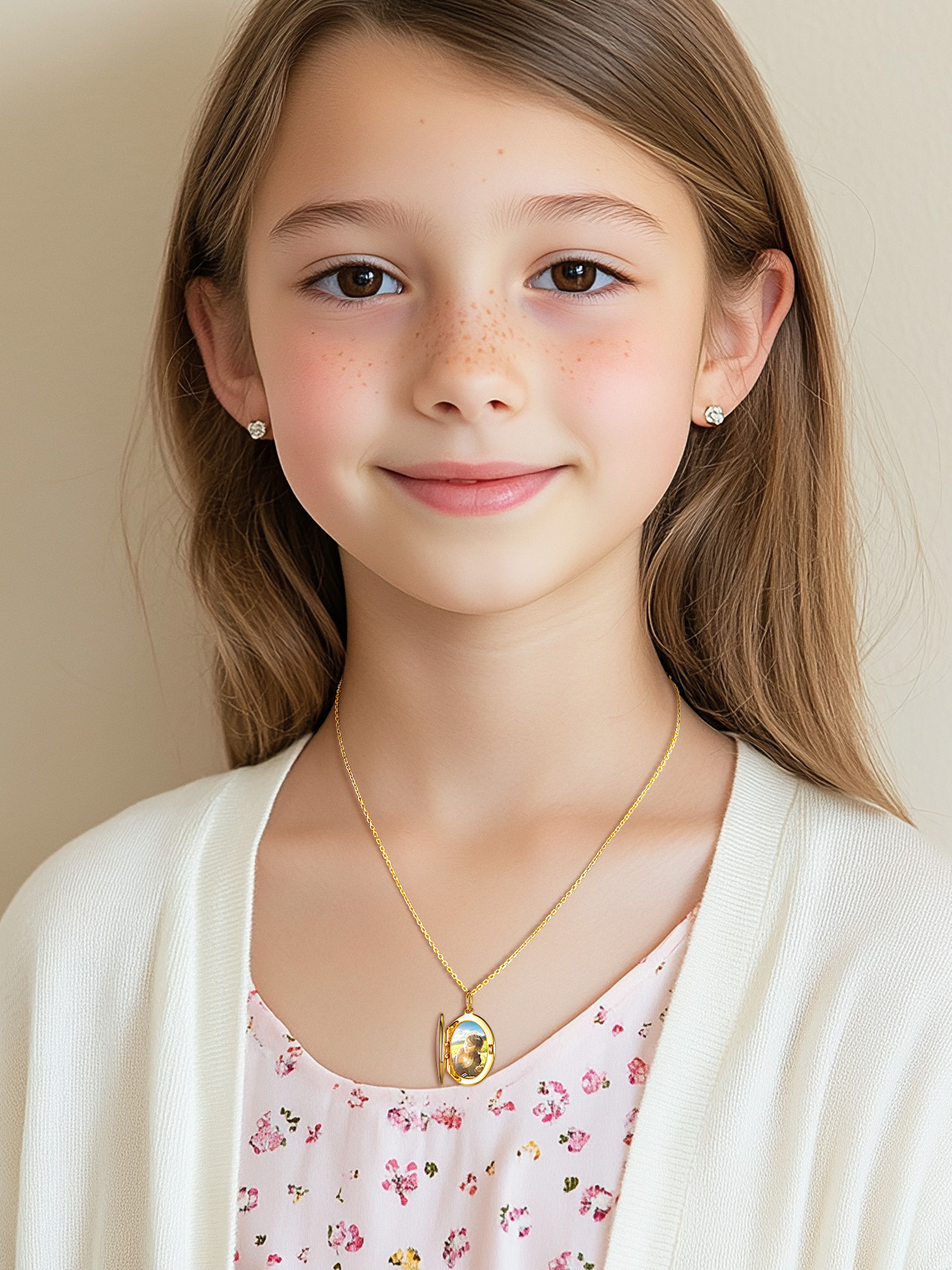 Collier-Médaillon-Ovale-Personnalisé-avec-Photo-pour-fille