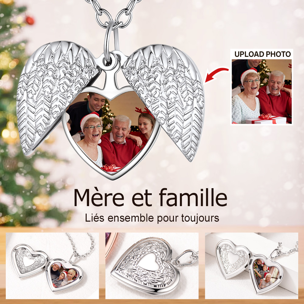 Collier Médaillon Personnalisé avec Photos