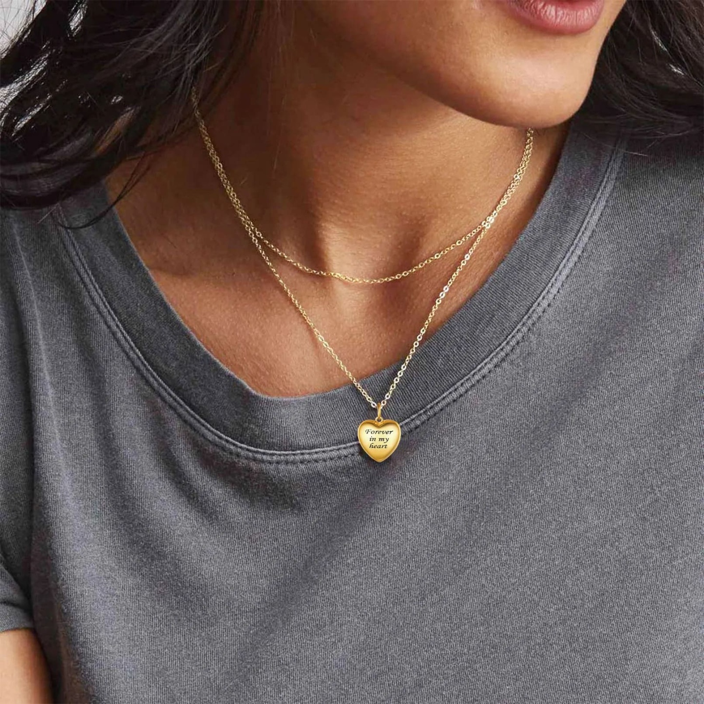 Collier Pendentif Cœur