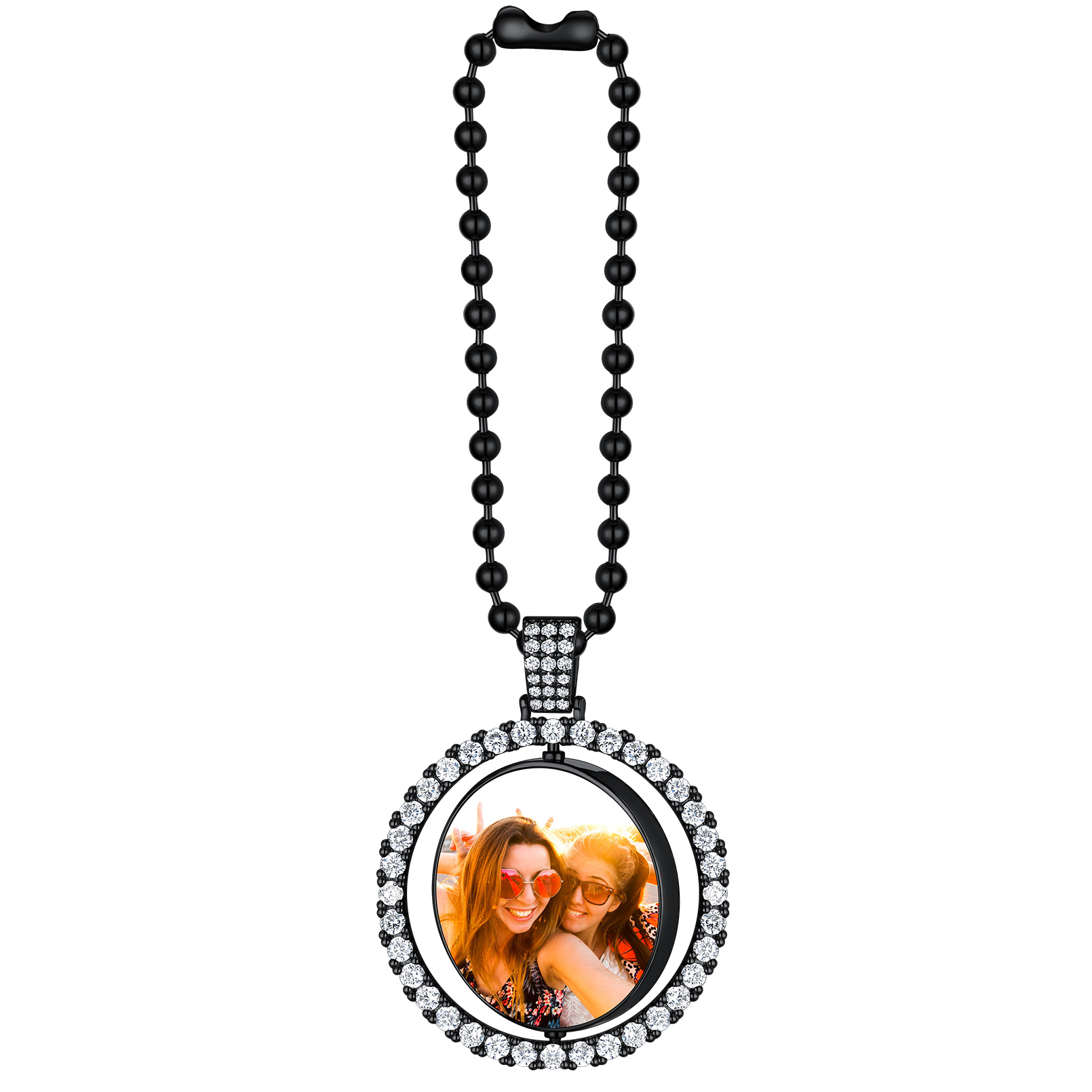 Porte-photo Voiture Personnalisé Double Face Pendentif Accessoires