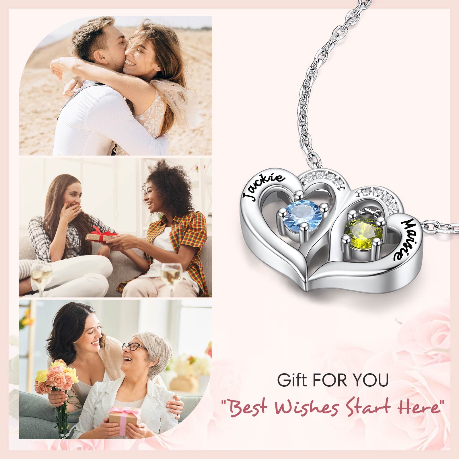 Collier Personnalisé Prénom cadeau pour femme