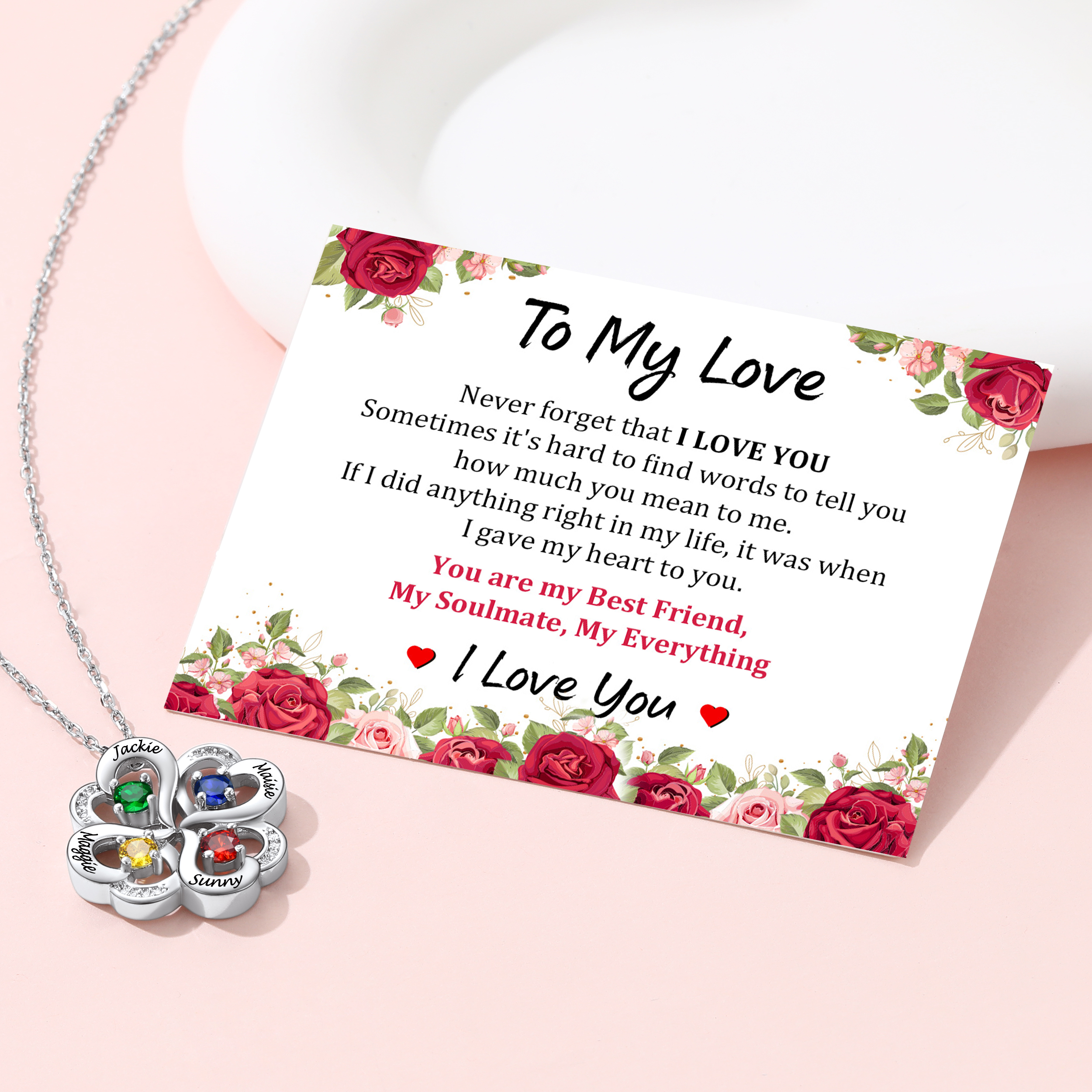 Collier Personnalisé Prénom cadeau pour maman