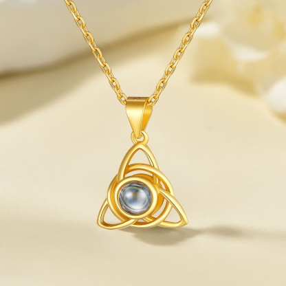 Collier Photo Projection Pendentif Personnalisé