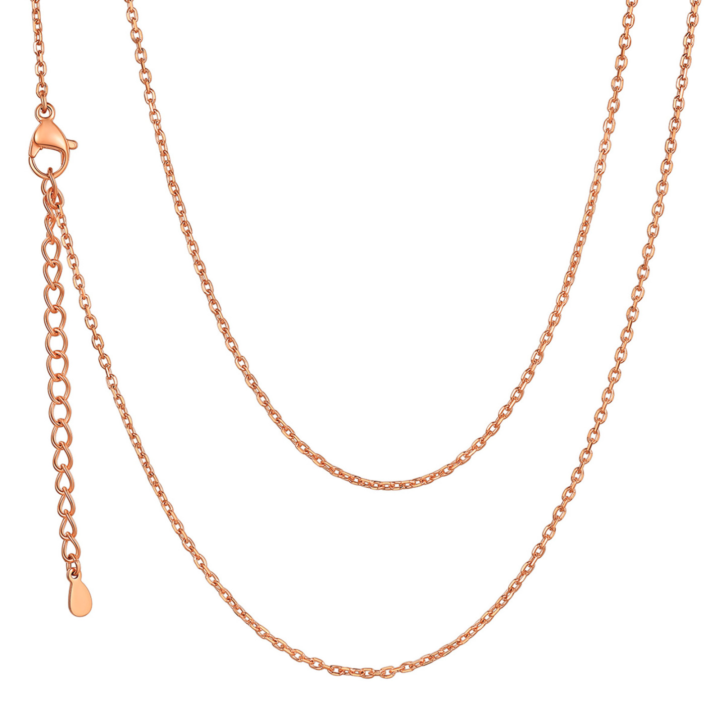 Collier Rolo Chaîne Femme en Argent