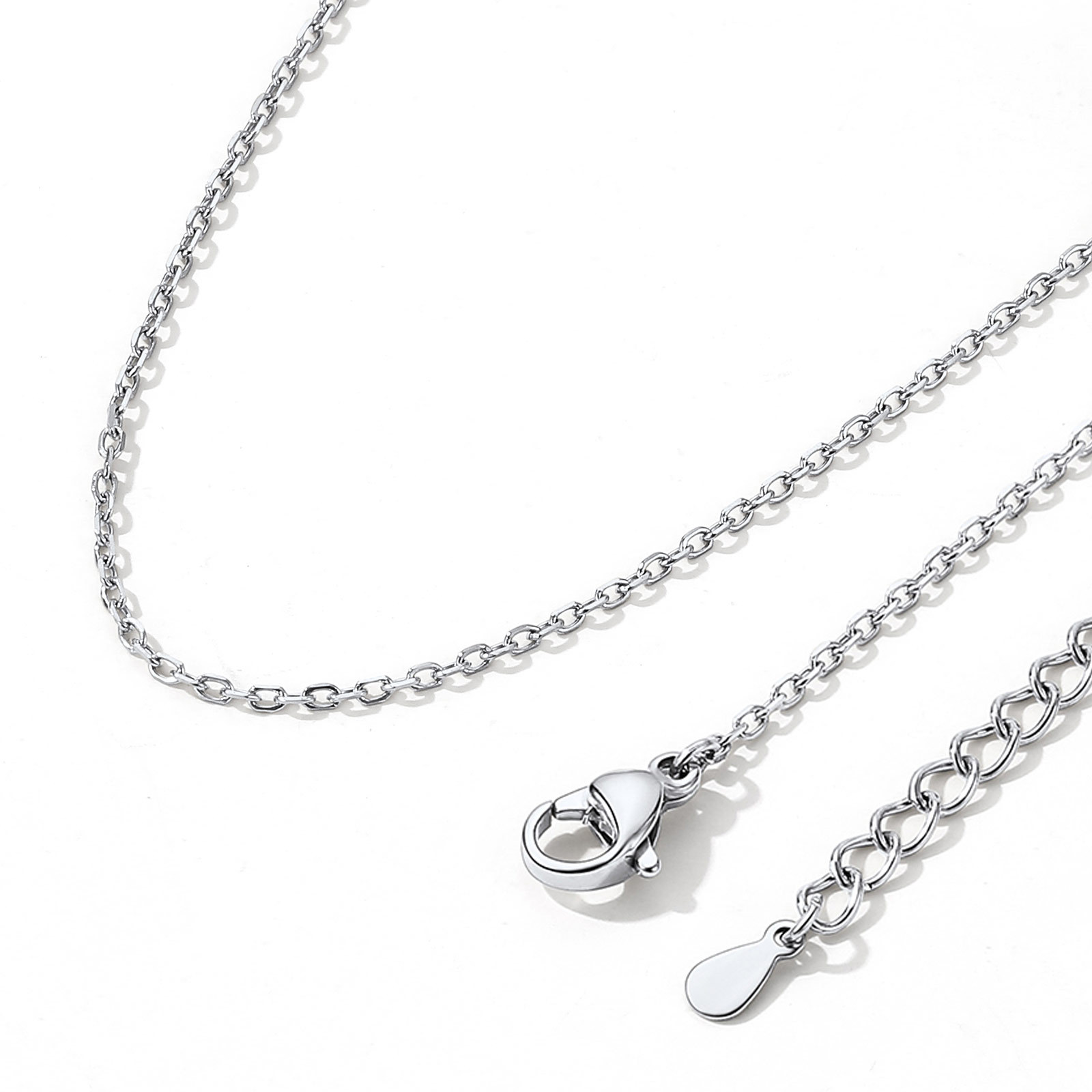 Collier Rolo Chaîne gift pour Femme en Argent