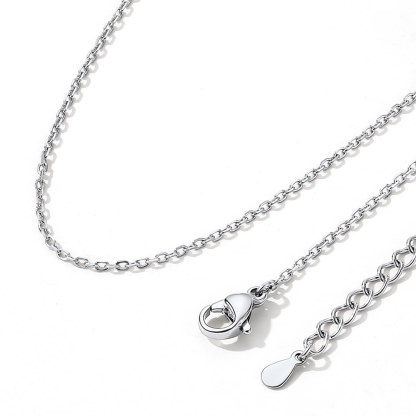 Collier Rolo Chaîne gift pour Femme en Argent