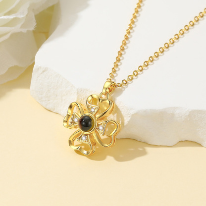 Collier Trèfle Porte Bonheur