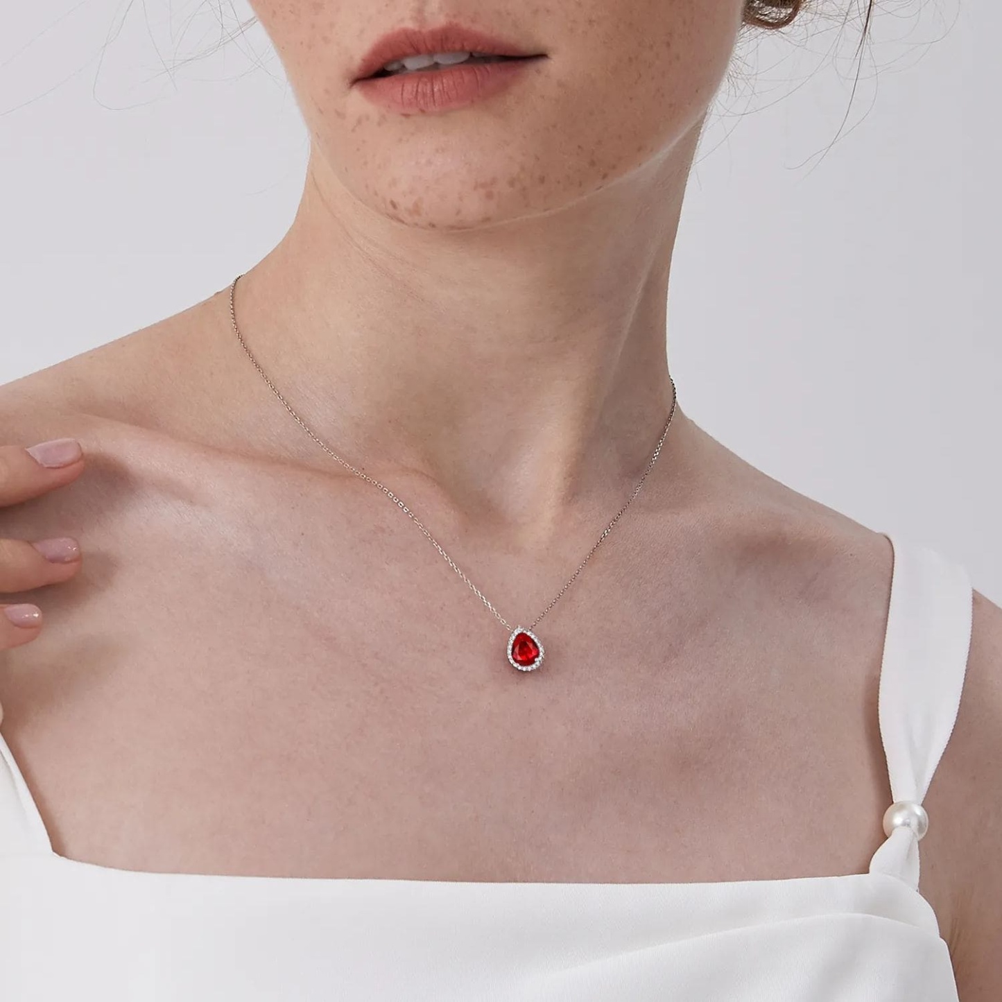 Collier avec Pierre de Naissance pour femme