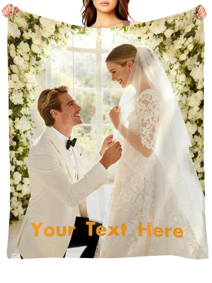 Couverture Personnalisée avec 1 Photo