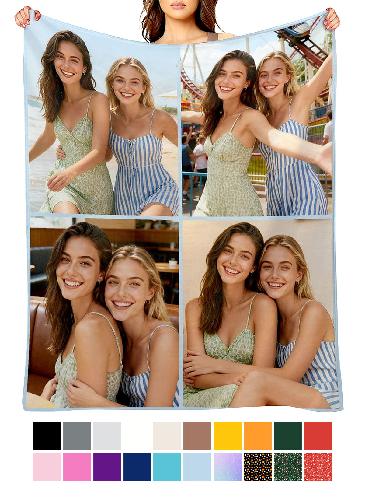 Couverture Personnalisée avec Photo