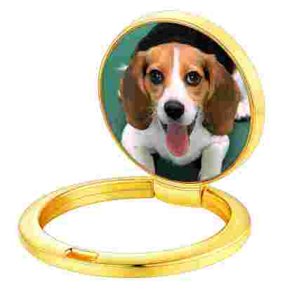 Support de Bague pour Téléphone Portable Personnalisé Or