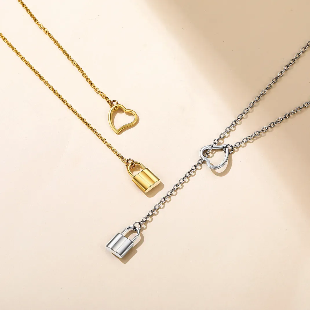 Collier Lariat Fin Personnalisé Gravé en Y pour Femme Collection