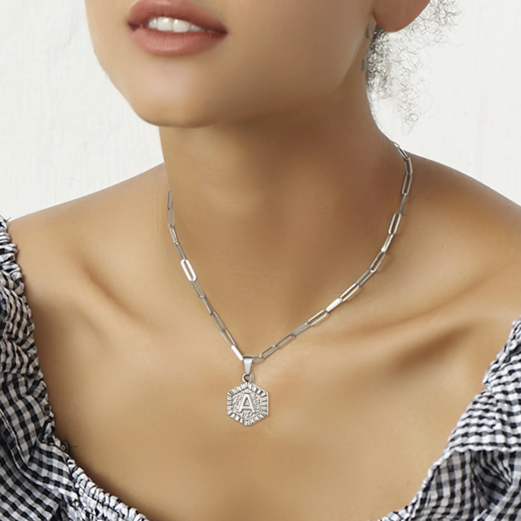 Colliers en Couche de 18K Or avec Chaîne Trousse-papiers