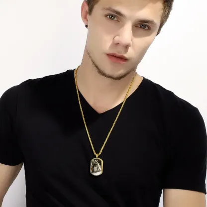 Collier Urne Personnalisé avec Gravure pour Cendres