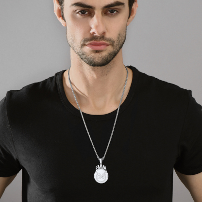  Collier Personnalisé Sport avec Numéro 