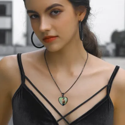 Collier Pendentif Cœur Personnalisé pour Femme
