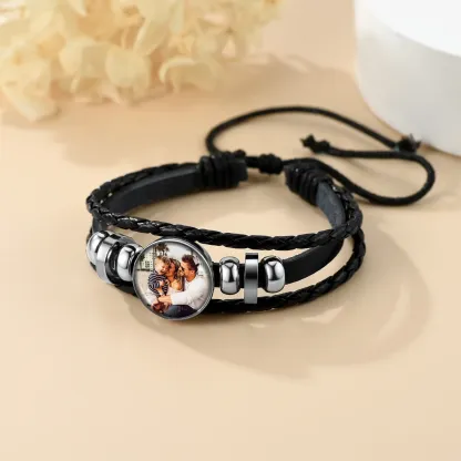 Bracelet en Cuir Personnalisé 