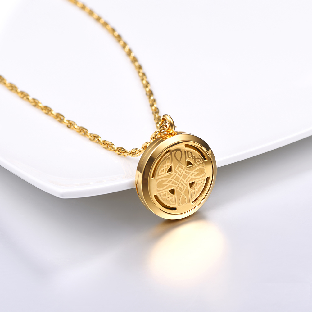 Collier Médaillon Personnalisé avec Photo Gravée  Or