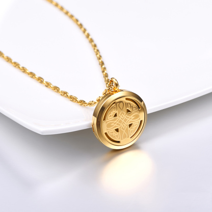 Collier Médaillon Personnalisé avec Photo Gravée  Or