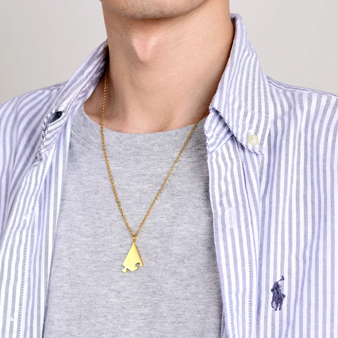 Collier Puzzle 6 Pièces avec Noms pour Famille