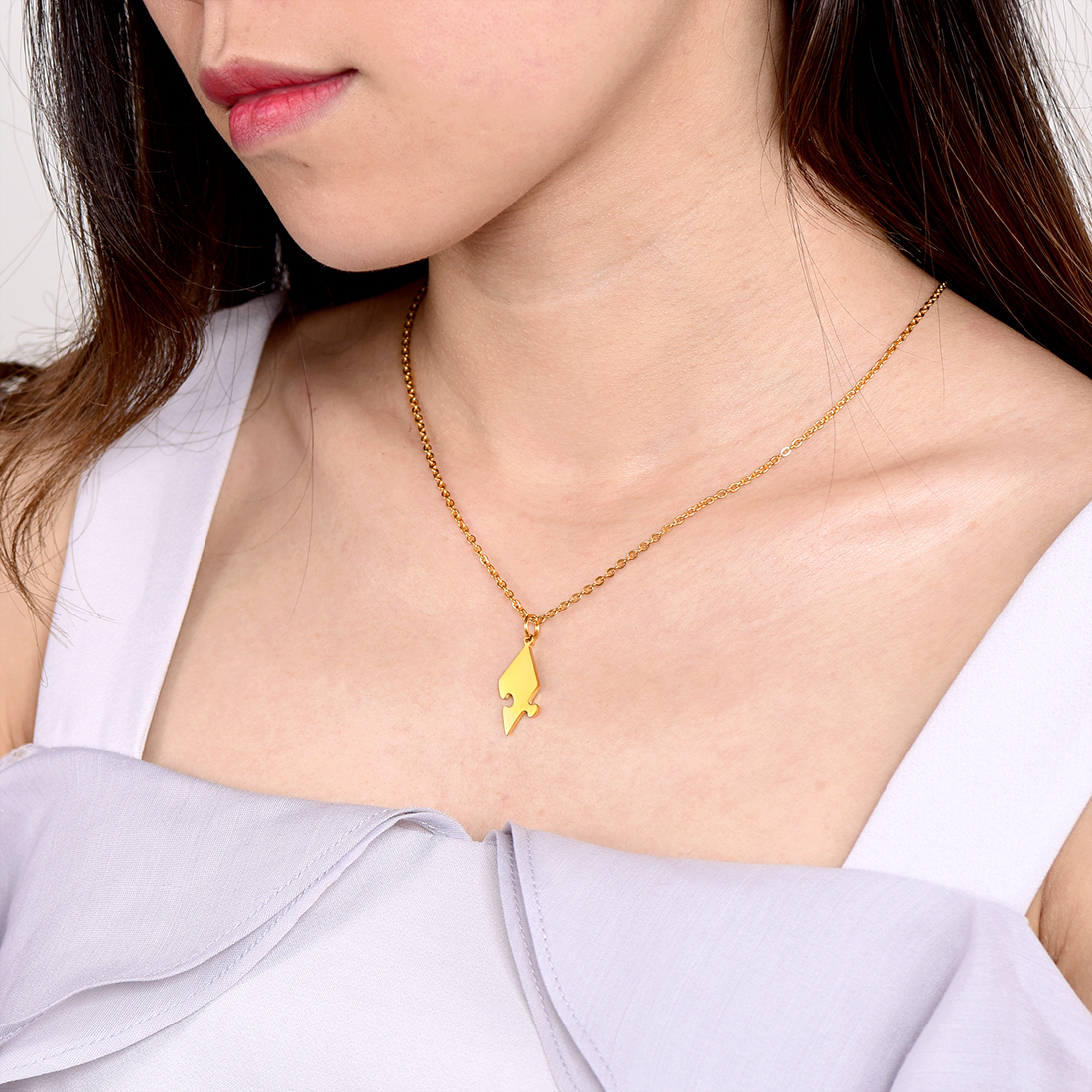 Collier d'Amitié Puzzle Gravé 