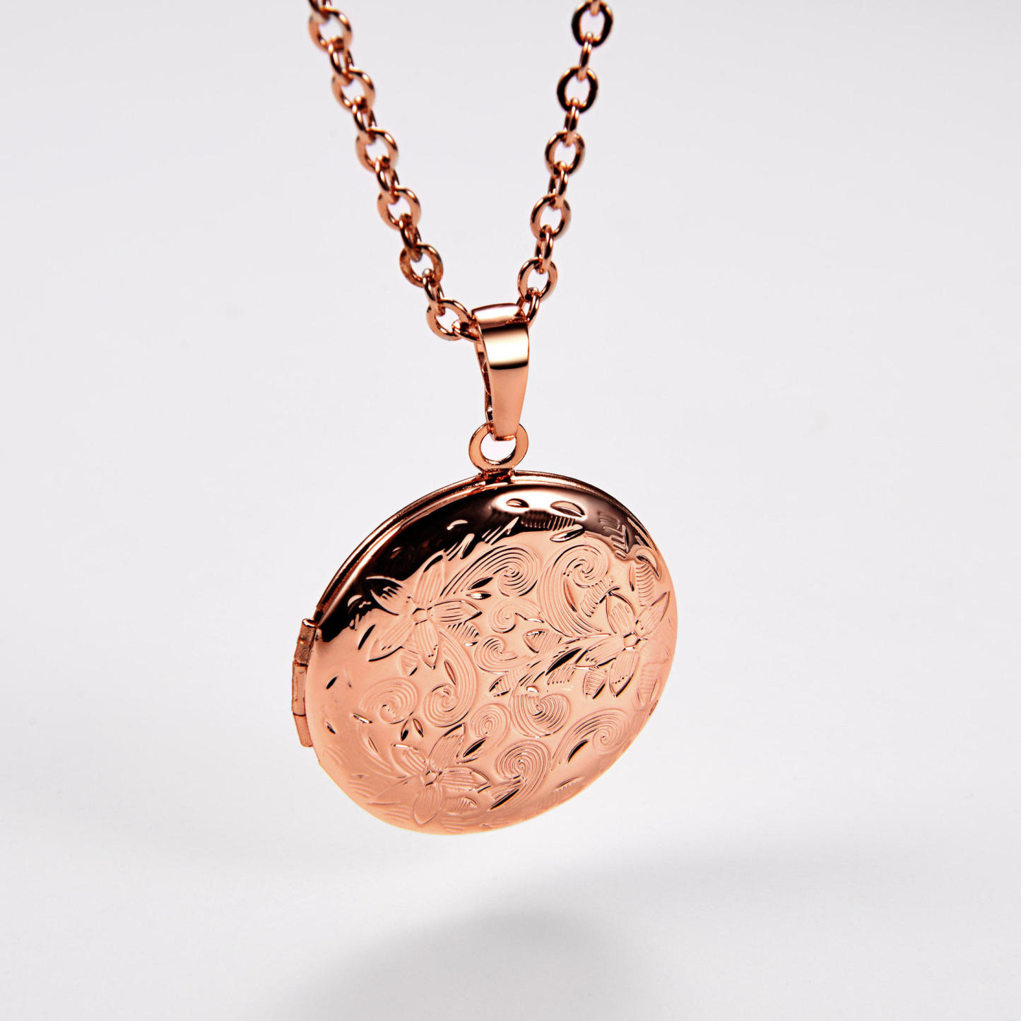 Collier Médaillon Personnalisé Chaîne Réglable Scène