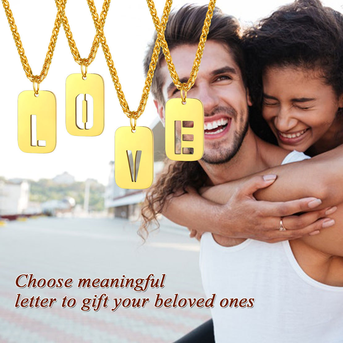 Collier Plaque Militaire Personnalisable avec Initiales