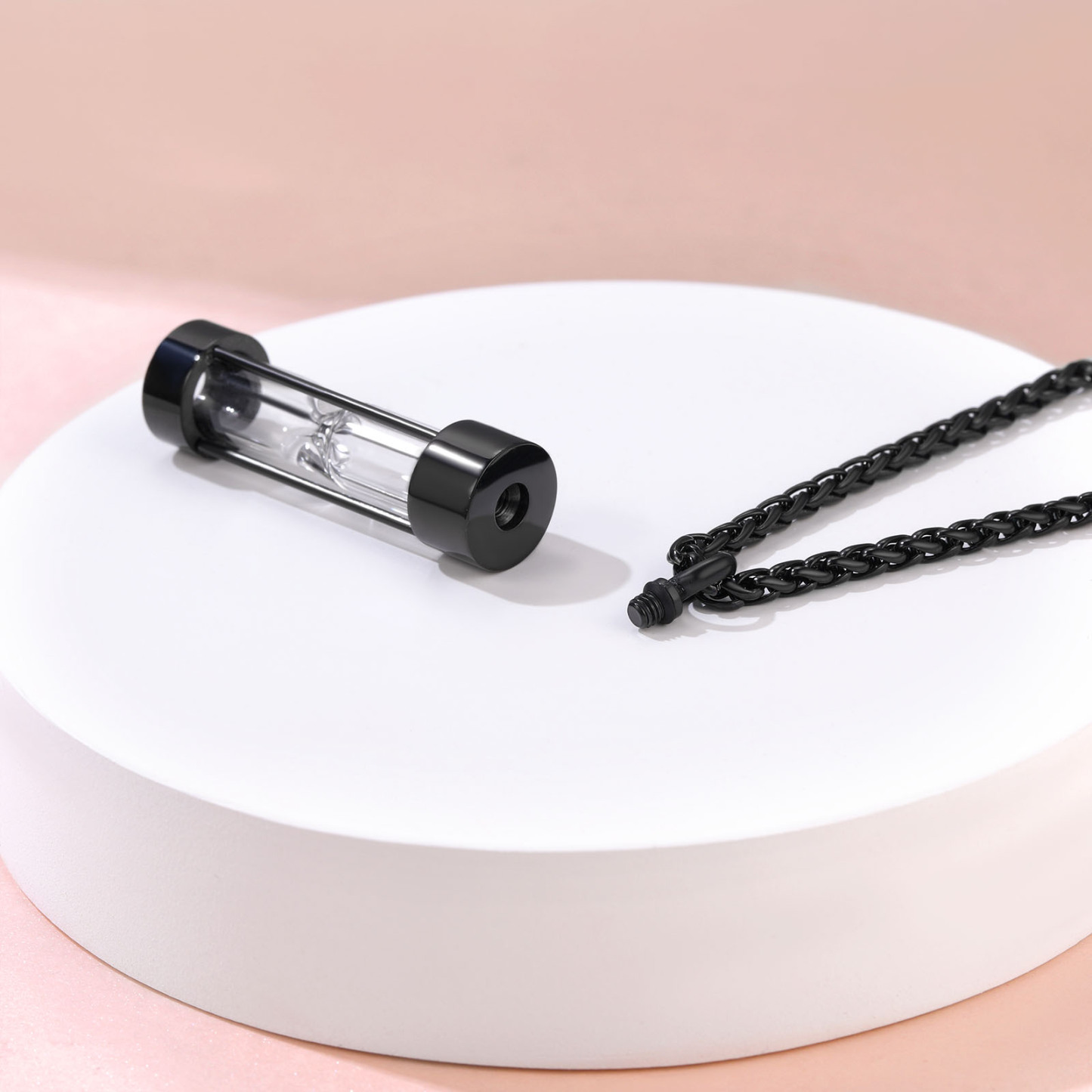 Collier Pendentif  en Acier Inoxydable 