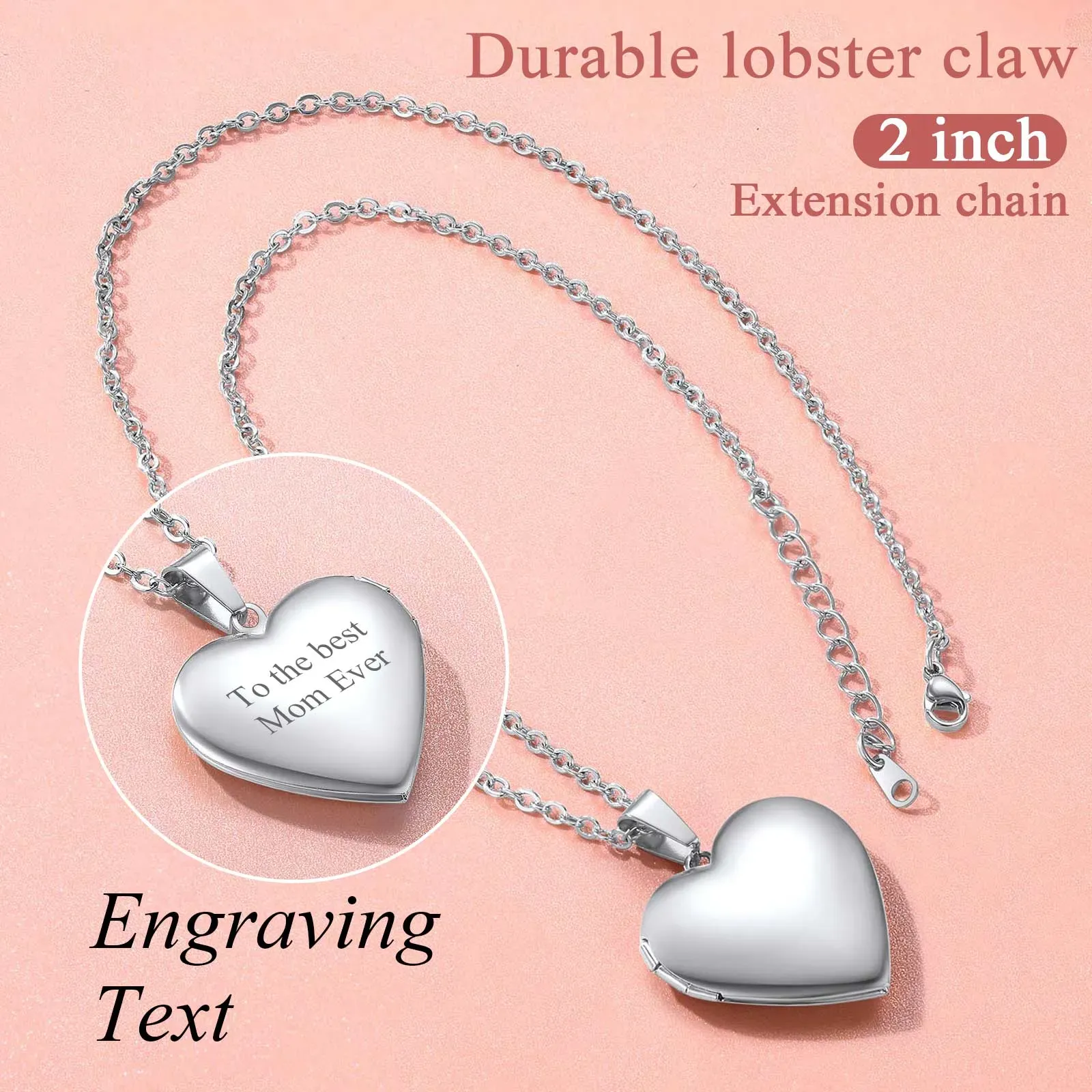 Collier  avec Pendentif Cœur  pour Femme