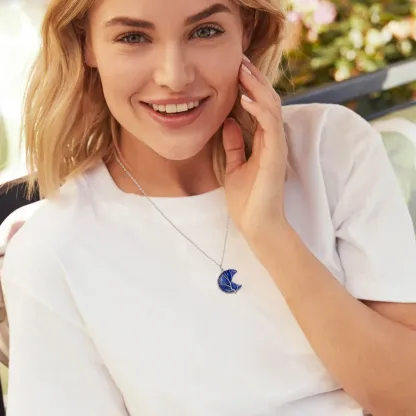 Collier Pendentif Cristal de Naissance Modèle