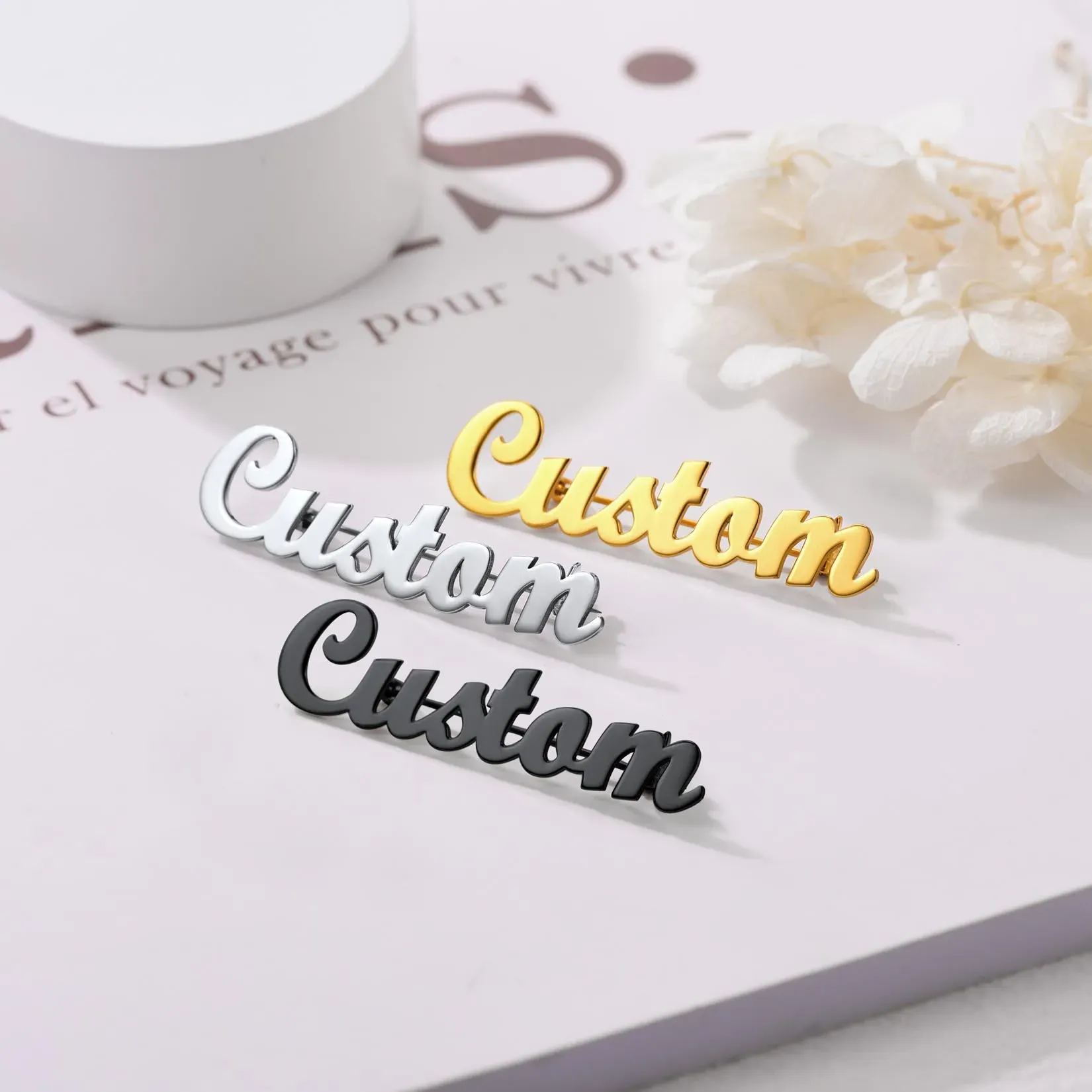 Broche Personnalisée pour Femmes