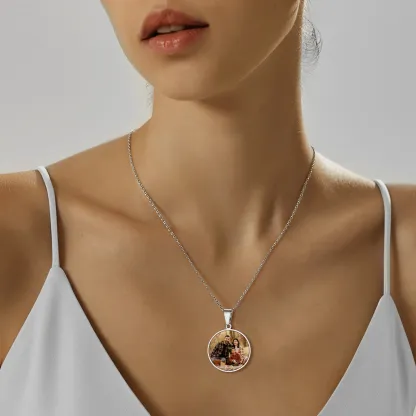 Collier Rond Personnalisé pour Hommes et Femmes