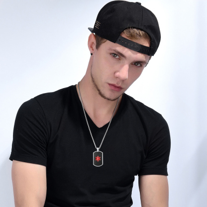 Collier d'Urgence Médical Personnalisé 