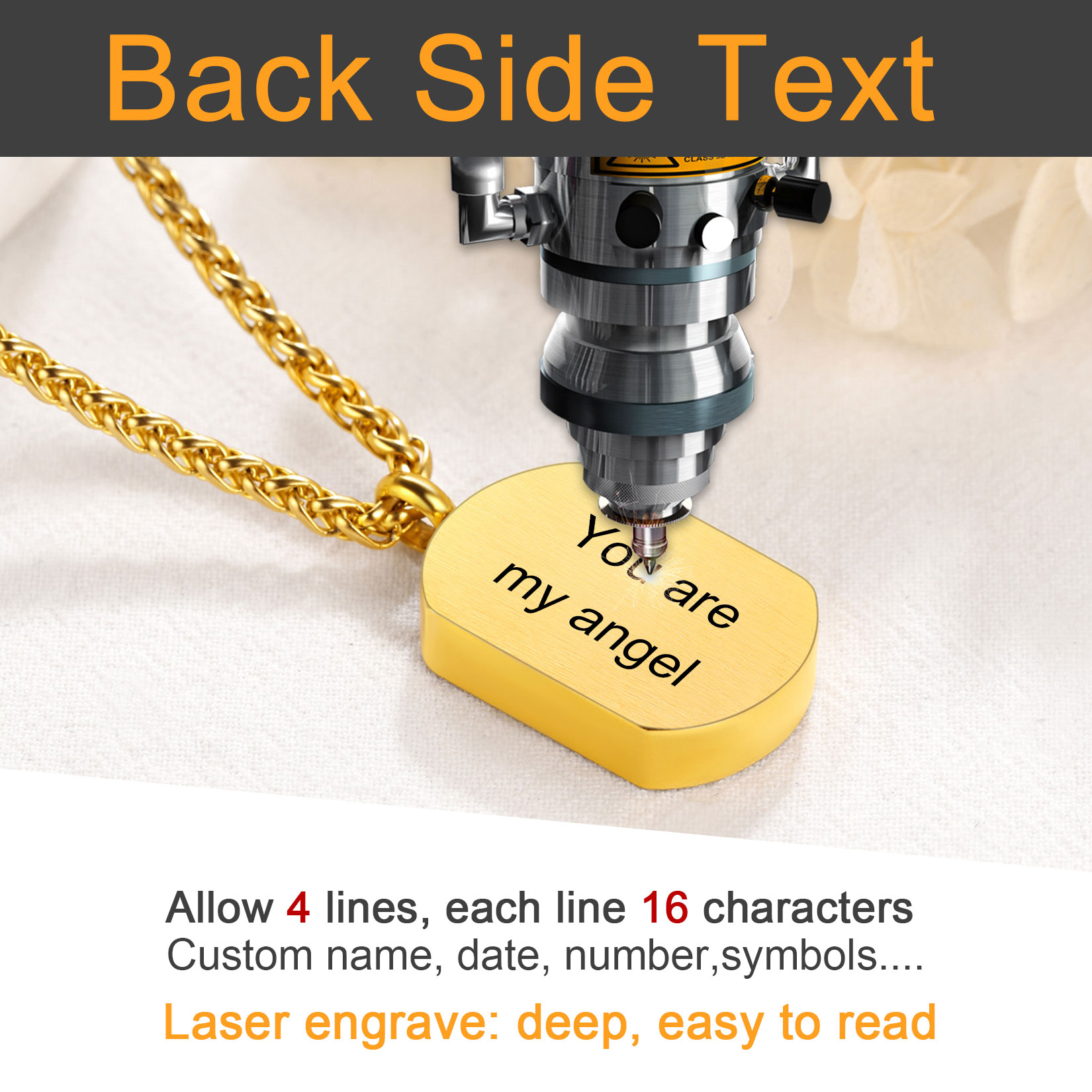 Collier Urne Personnalisé avec Gravure 