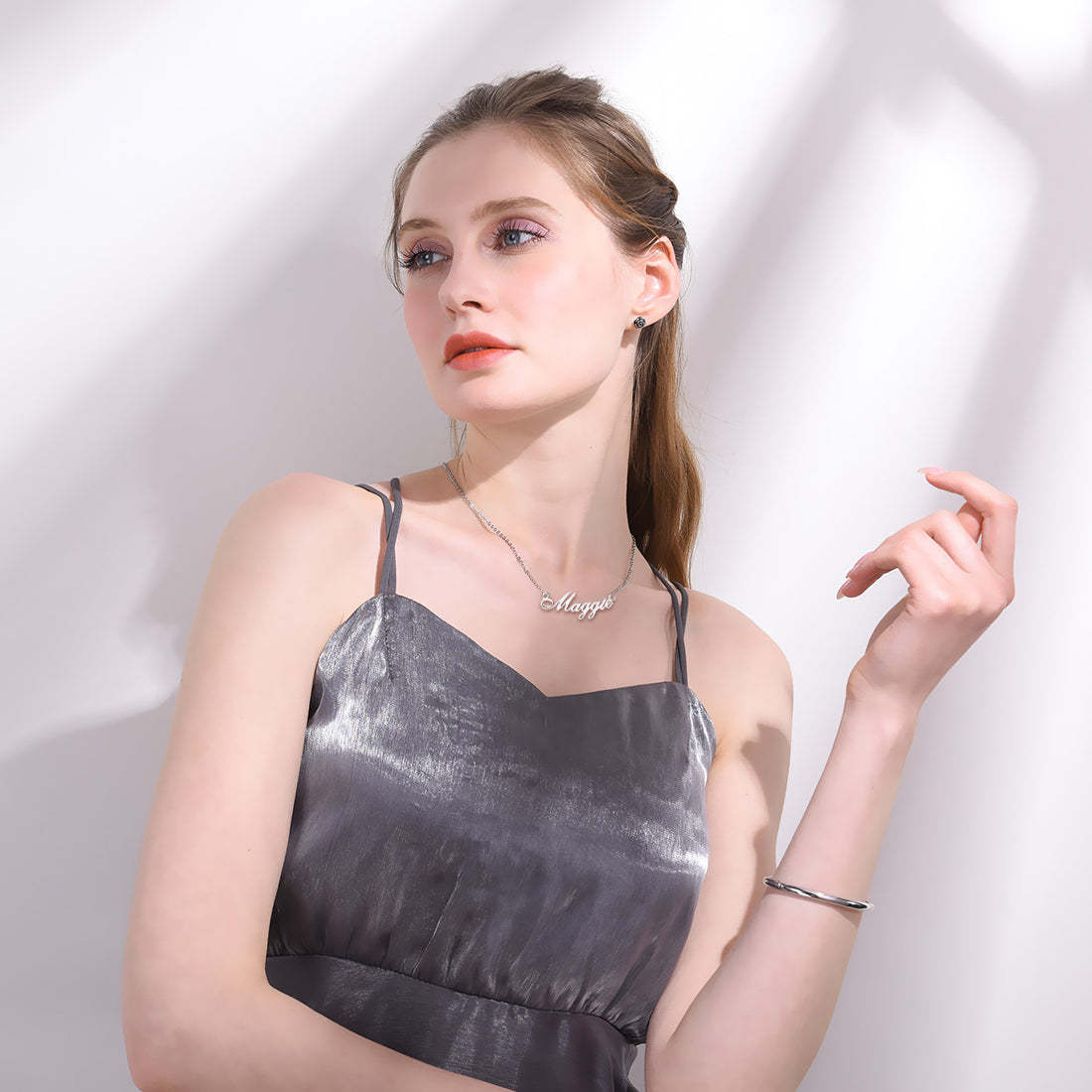 Collier Ras-du-Cou Personnalisé avec 1 Prénom