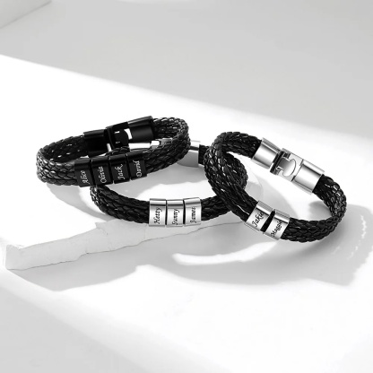 Bracelet en Cuir Homme  Personnalisé  collection