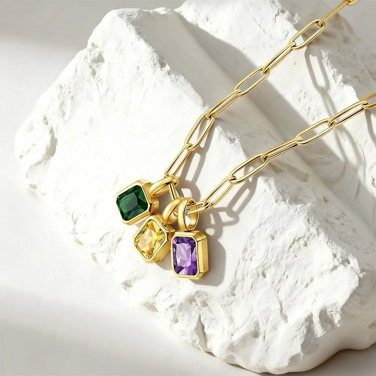 Collier Femme avec et Pierres de Naissance